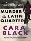 Cover image for Murder in the Latin Quarter